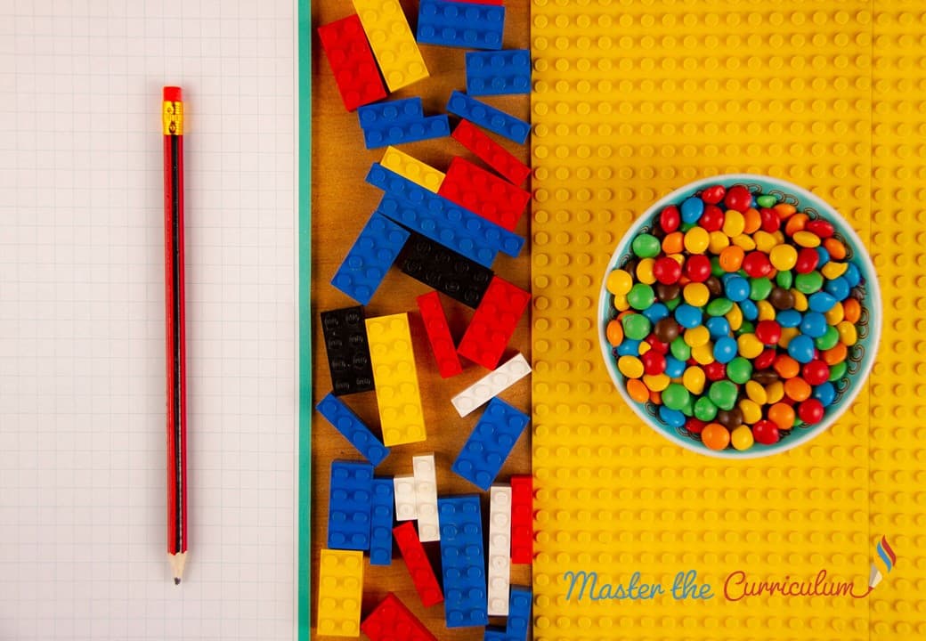 Cover of Multiplication and Division with lego bricks
