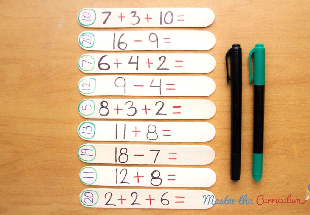 Cover of Add and Subtract with lollipop sticks