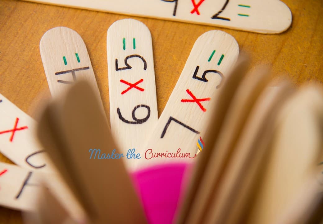 Cover of Multiplication with lolly sticks