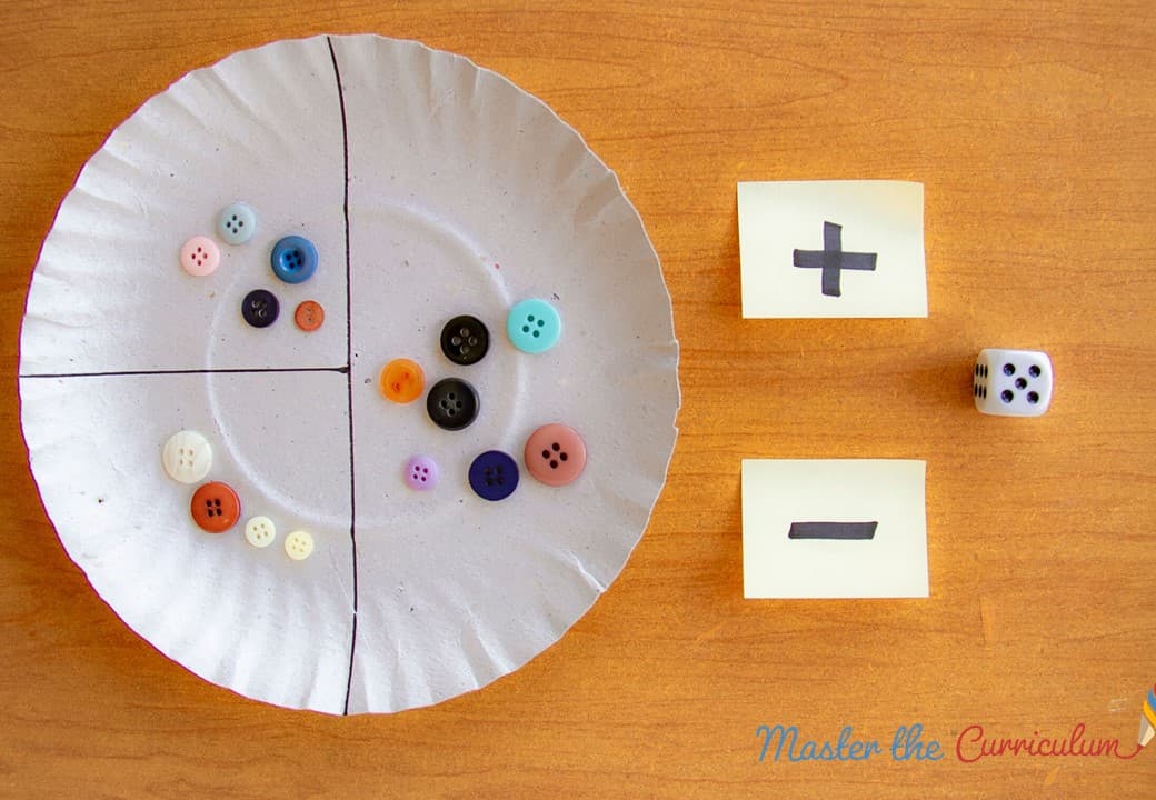 Cover of Add and Subtract with paper plates