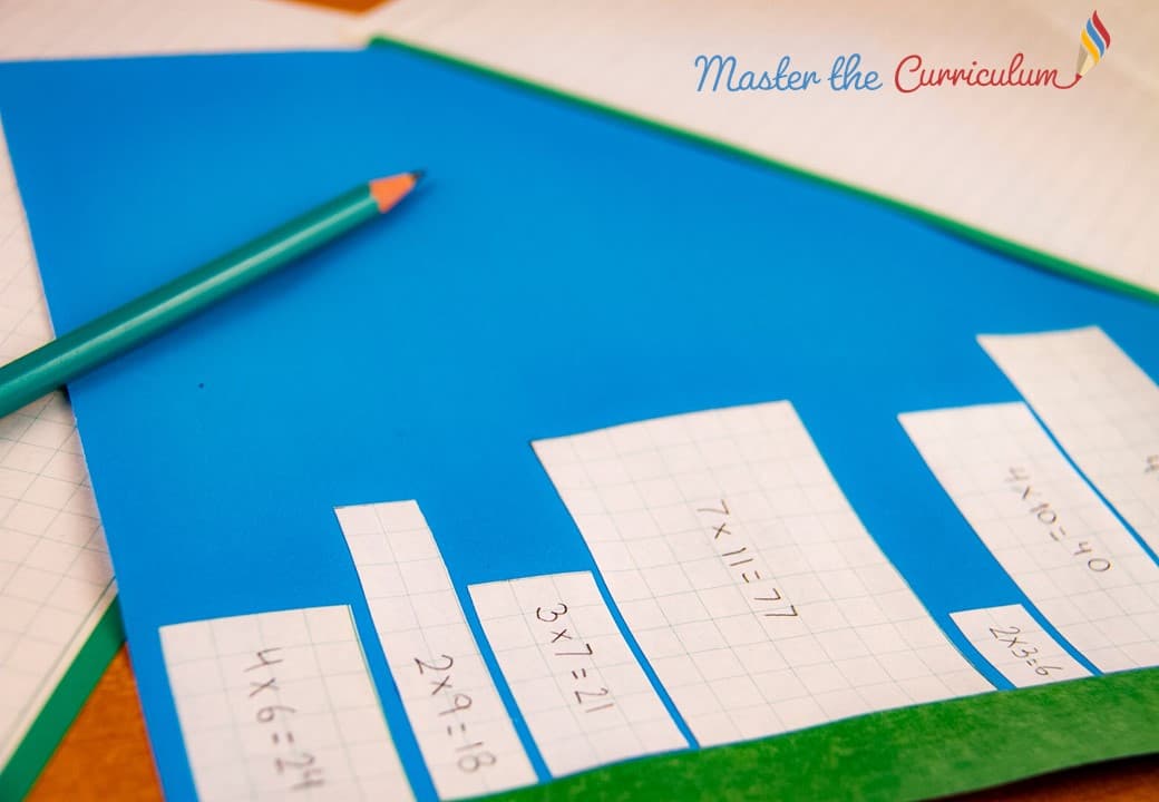 Cover of Multiplication with graph paper