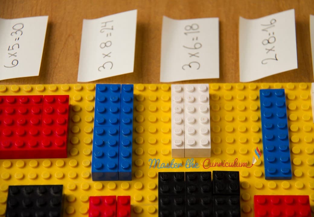 Cover of Multiplication with lego pieces