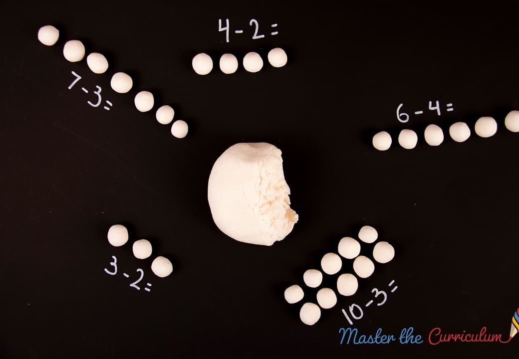 Cover of Add and Subtract with playdough