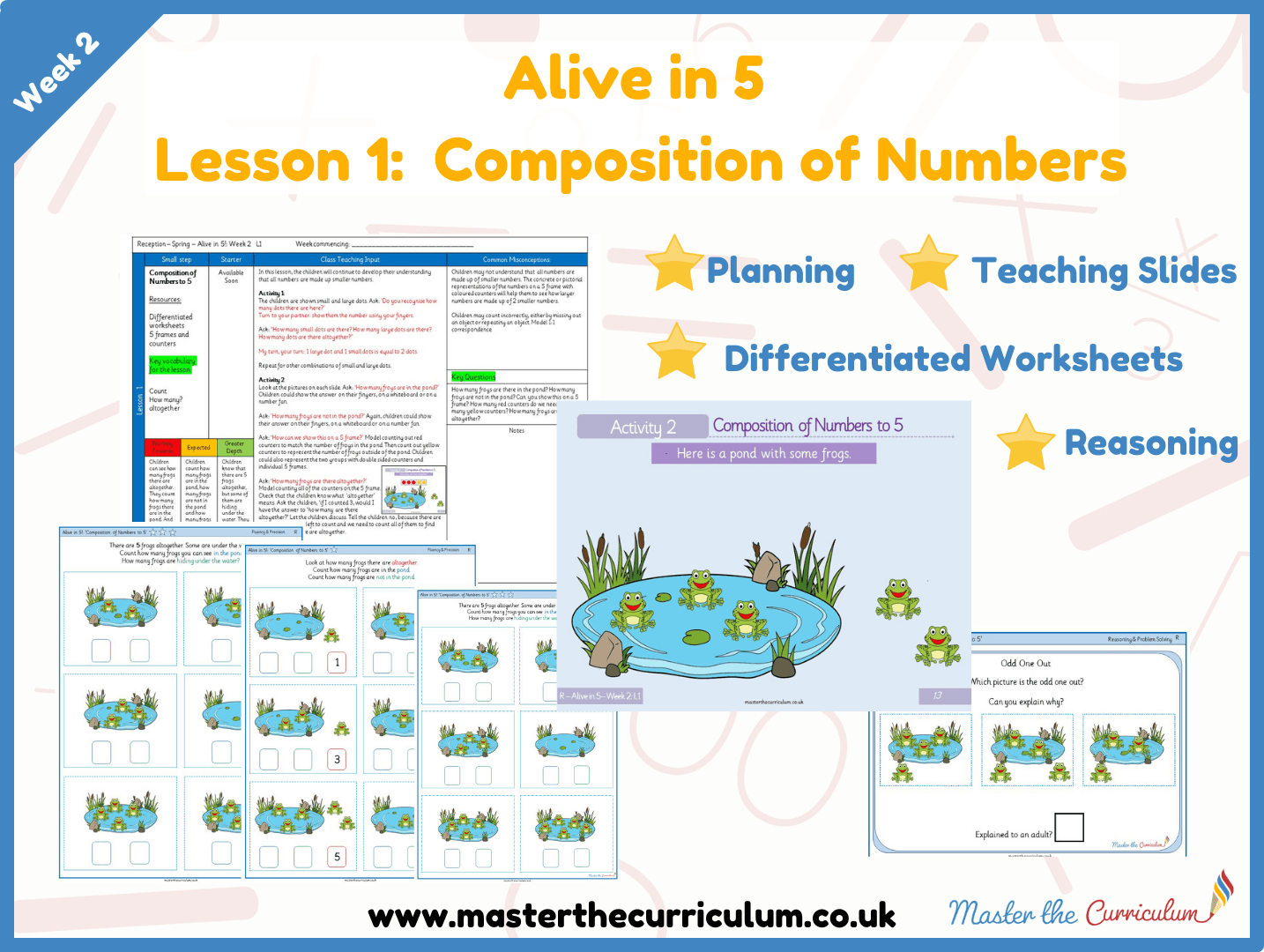 Cover of Alive in 5: Week 2: Lesson 1 – Composition of numbers