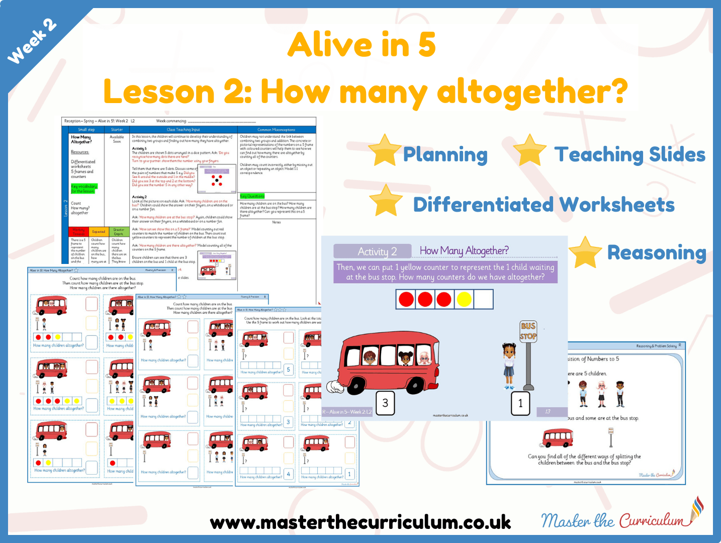 Cover of Alive in 5: Week 2: Lesson 2 – How many altogether?