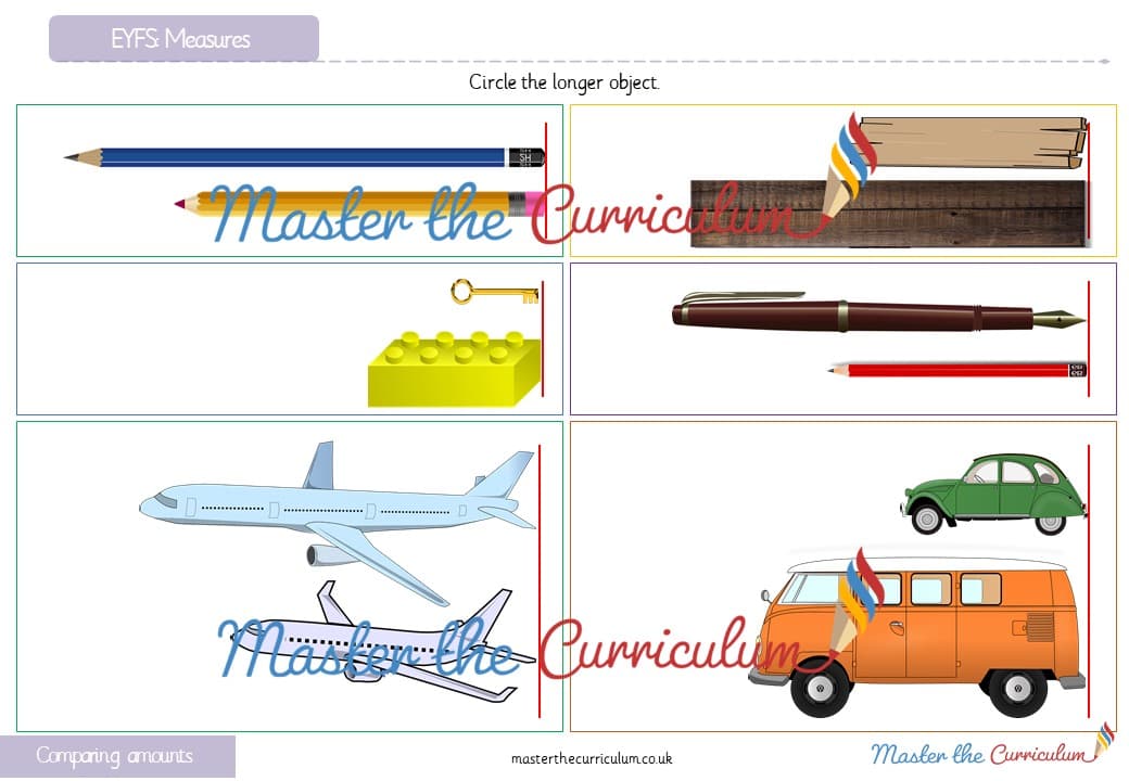 Cover of Measurement: Comparing amounts (2)