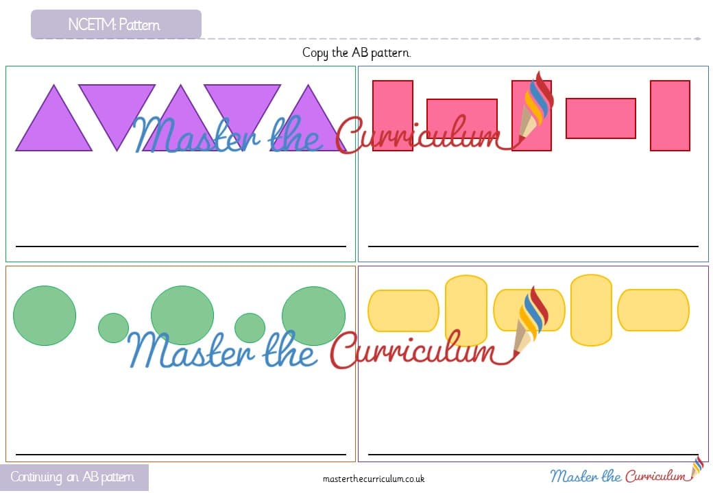 Cover of Pattern: Copying an AB pattern (2)