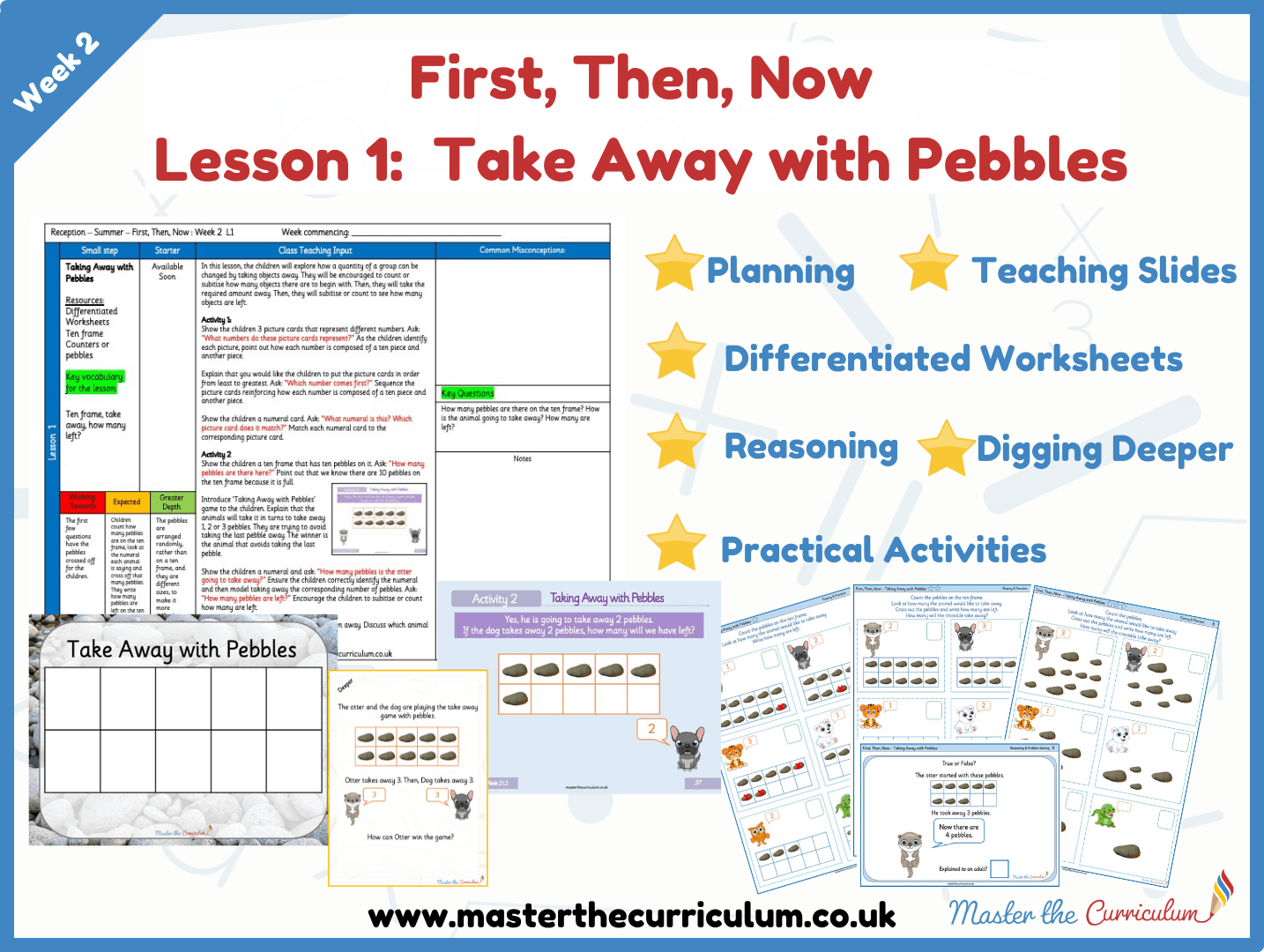 Cover of First, Then, Now: Week 2 Lesson 1 – Take Away: Pebbles