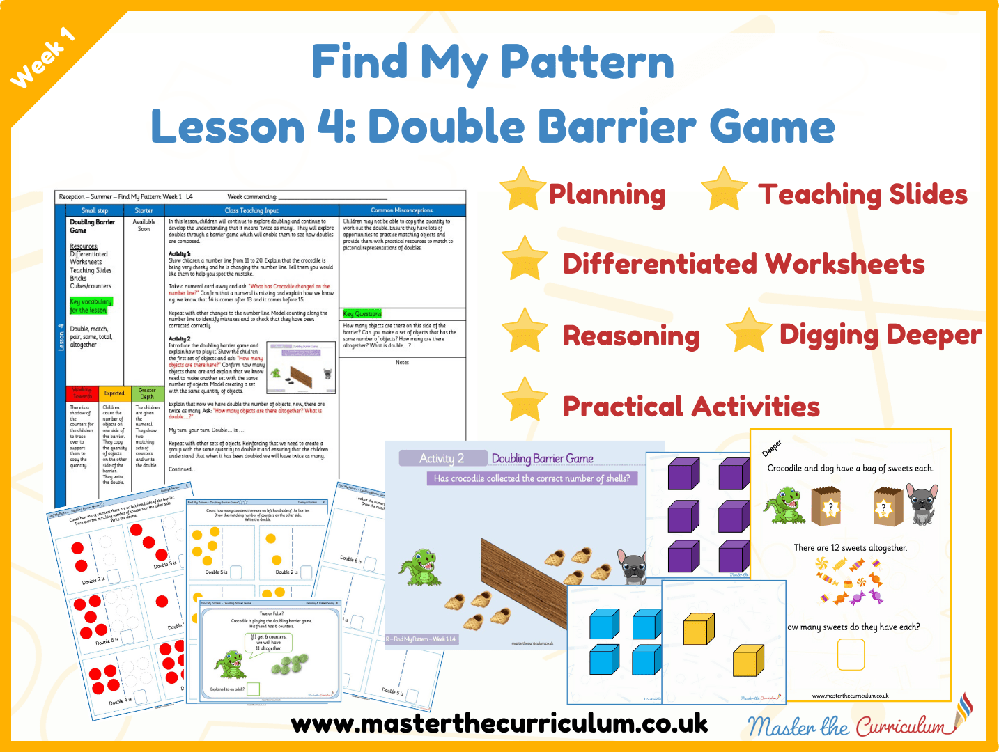 Cover of Find my Pattern: Week 1 Lesson 4 – Double Barrier Game