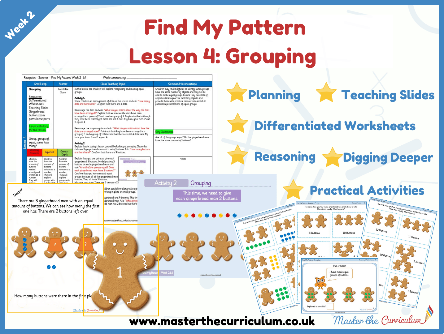 Cover of Find my Pattern: Week 2 Lesson 4 – Grouping