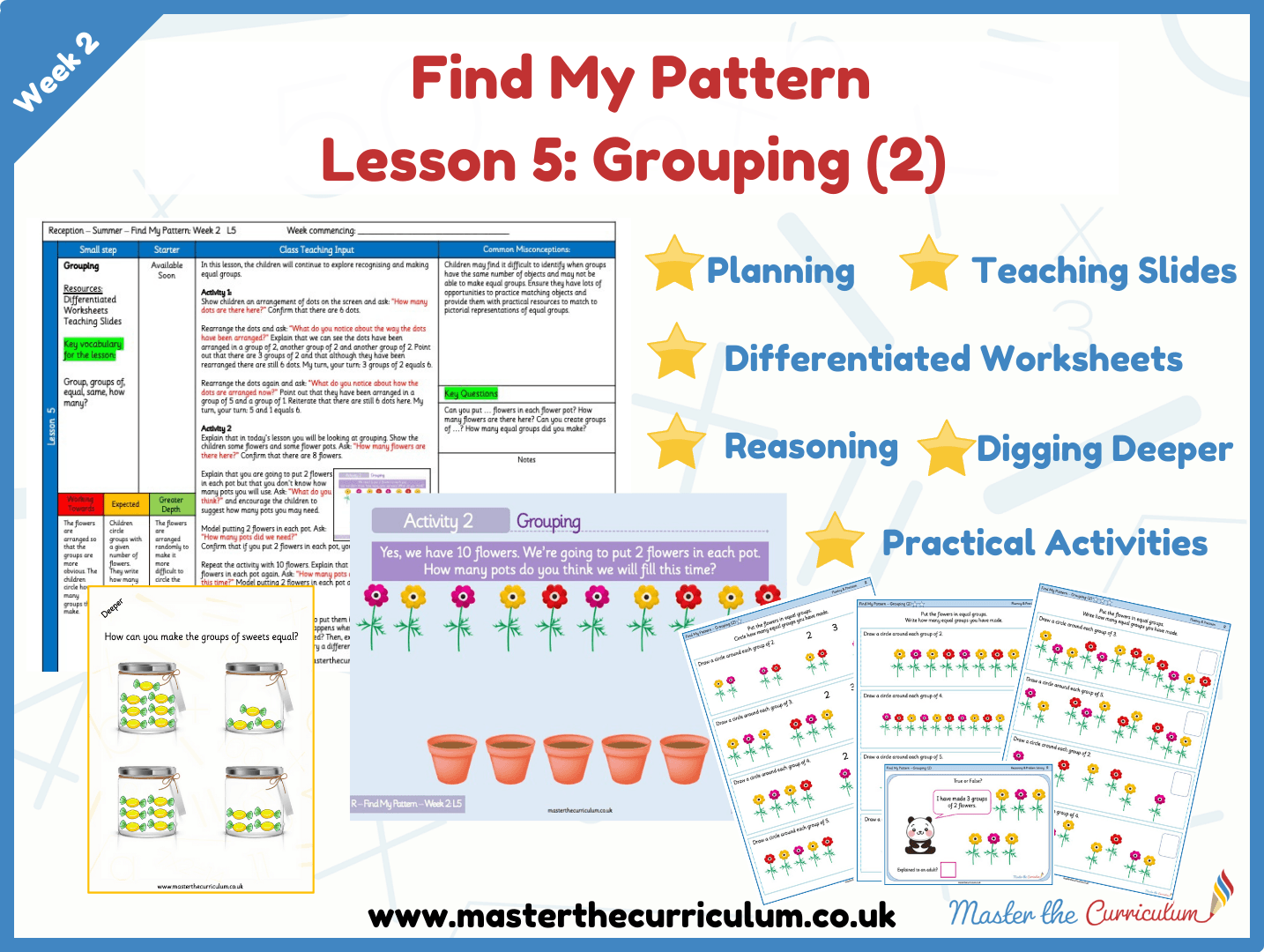 Cover of Find my Pattern: Week 2 Lesson 5 – Grouping (2)