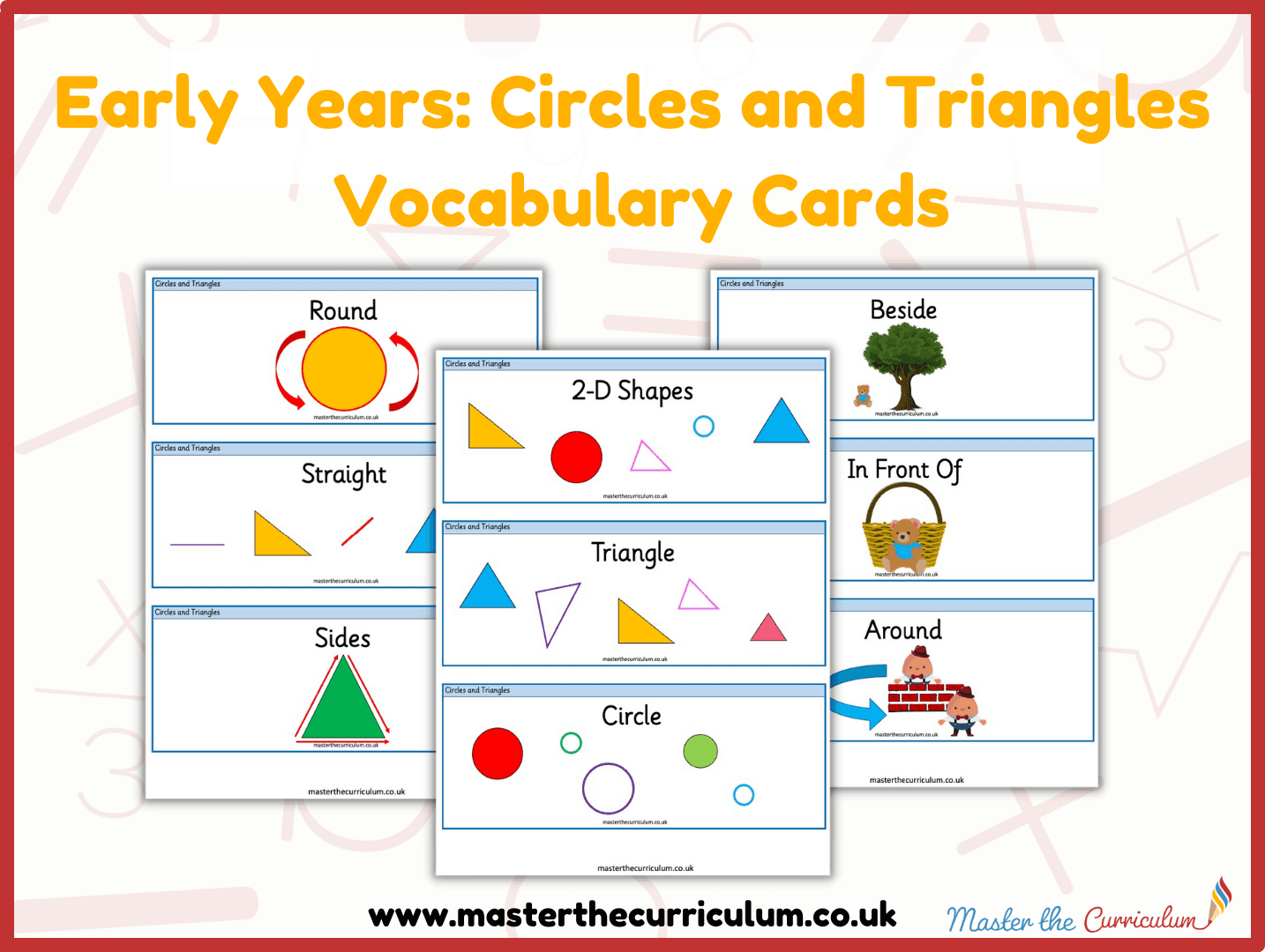 Cover of Autumn Block 4 – Circles and Triangles Vocabulary