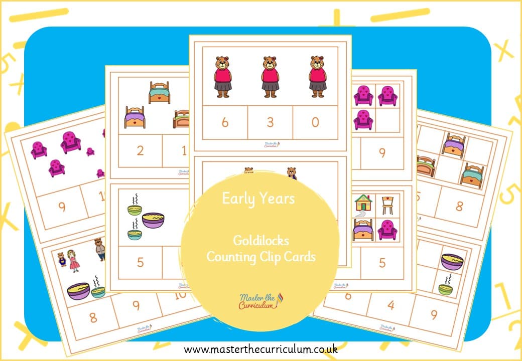 Cover of Goldilocks Counting Clipcards
