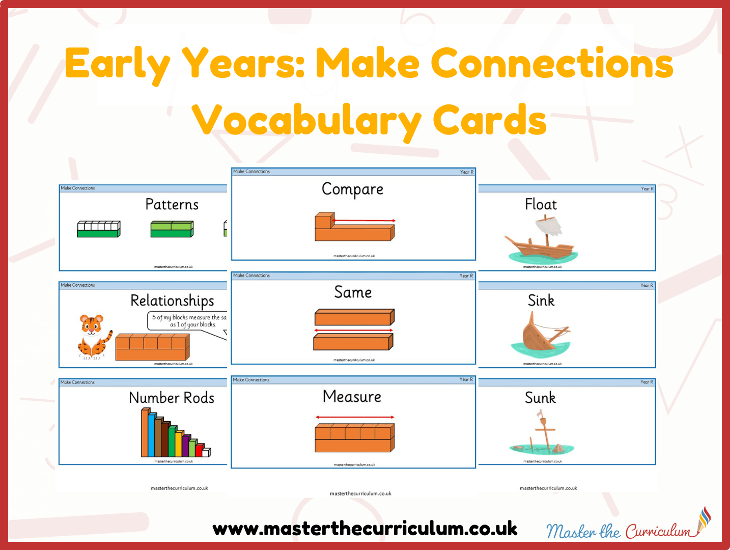 Cover of Make Connections – Vocabulary Cards