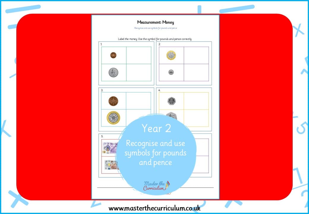 Cover of Recognise and Use Symbols for Pounds and Pence