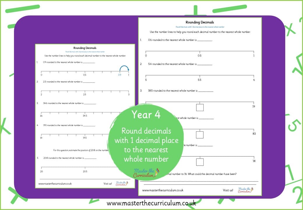 Cover of Rounding Decimals