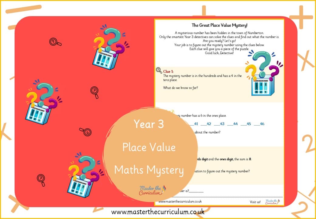 Cover of Place Value – Maths Mystery!