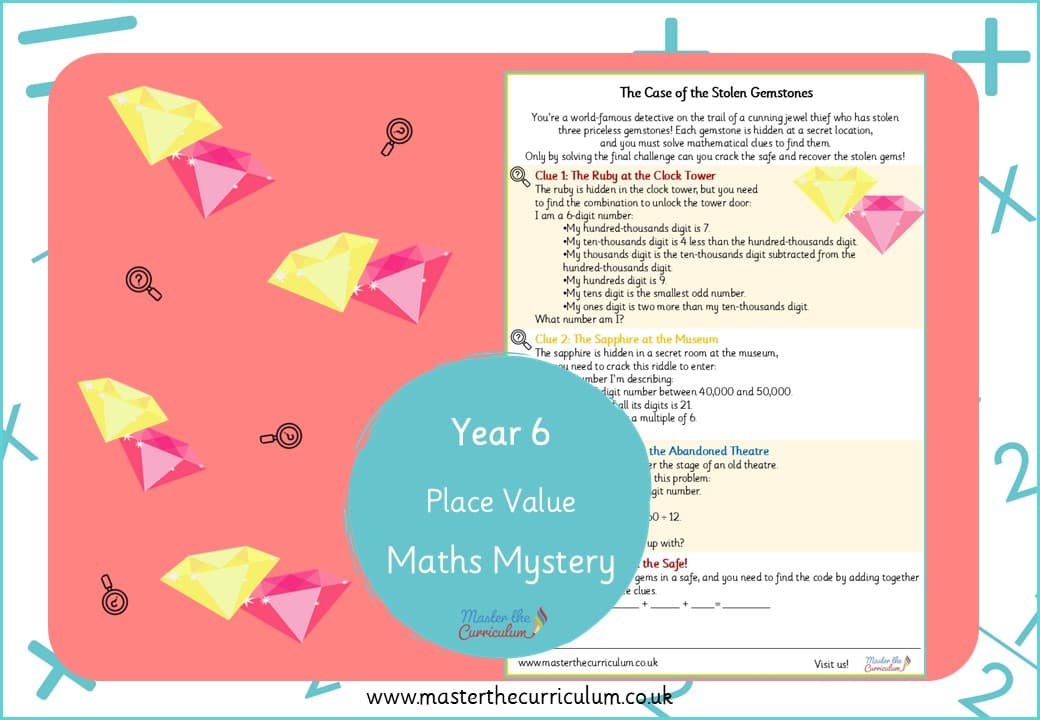 Cover of Place Value – Maths Mystery!