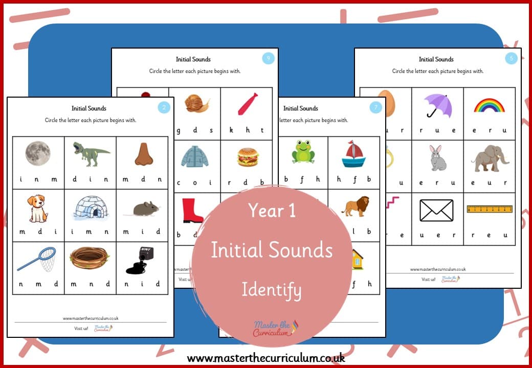 Cover of Initial Sounds – Identify