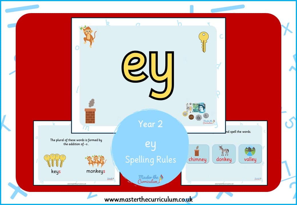 Cover of ey – Spelling Rules