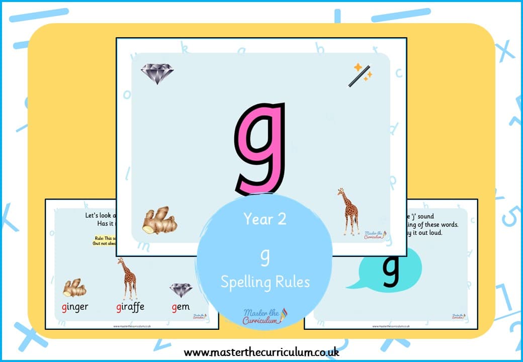 Cover of g – Spelling Rules