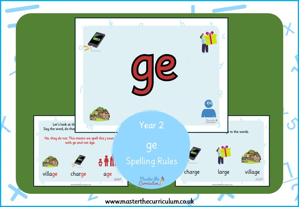 Cover of ge – Spelling Rules