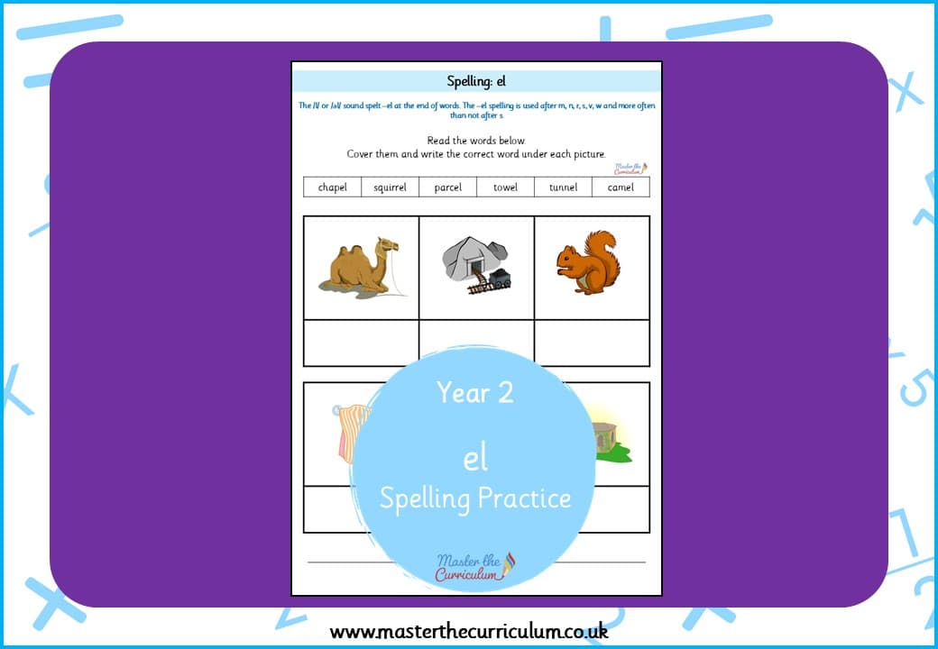 Cover of el – Spellings Practice