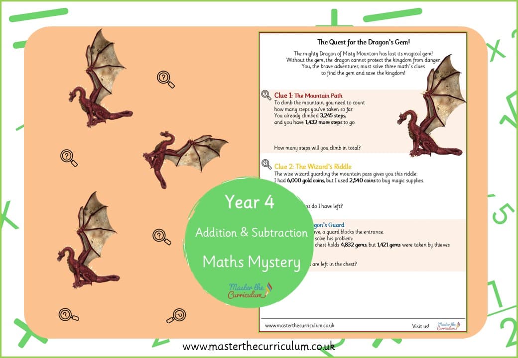 Cover of Addition and Subtraction – Maths Mystery!