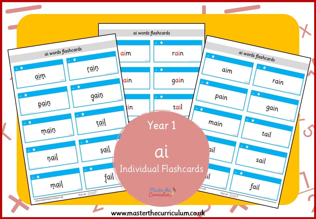 Cover of Individual Flashcards for ‘ai’