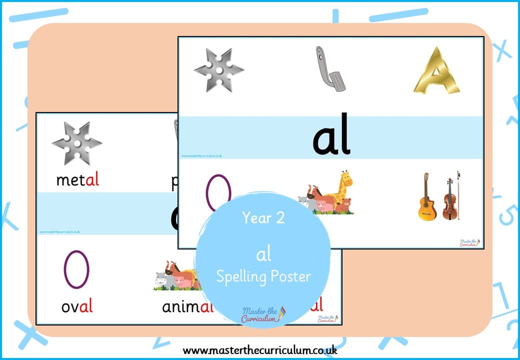 Cover of al – Spellings Poster