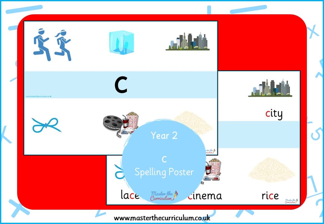 Cover of c – Spellings Poster