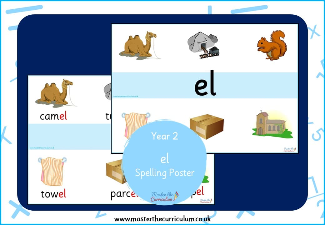 Cover of el – Spellings Poster