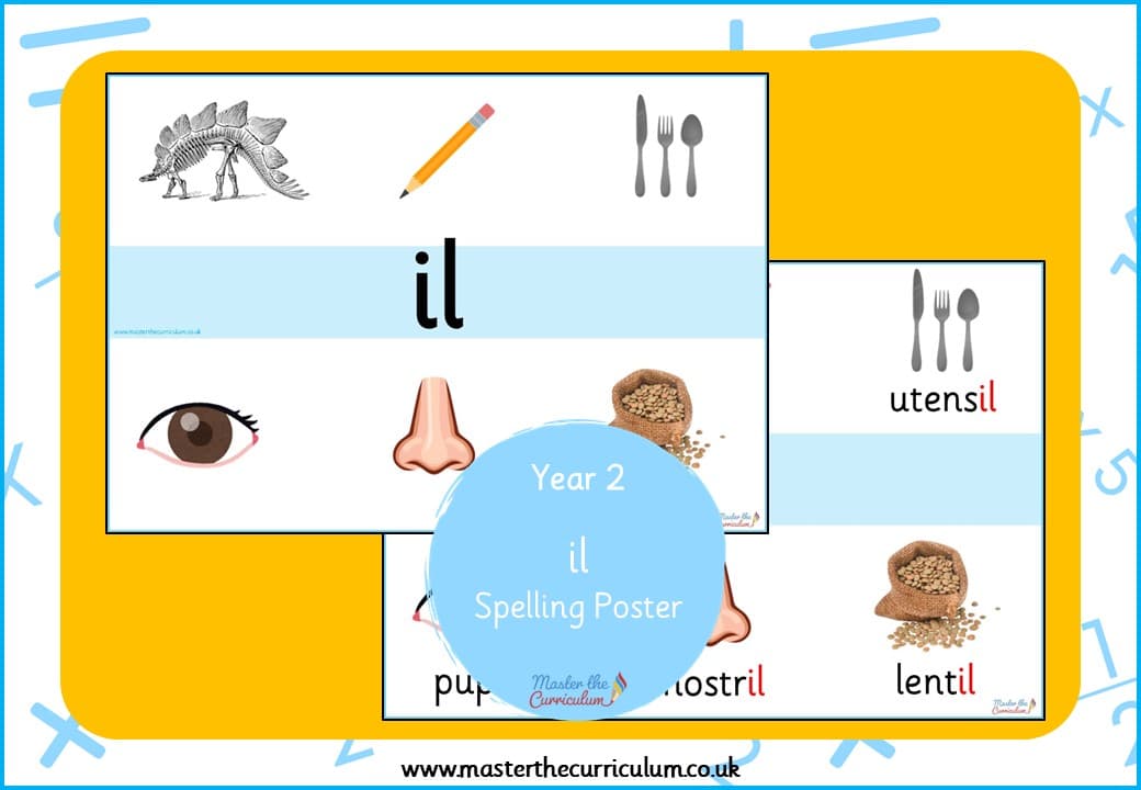 Cover of il – Spellings Poster