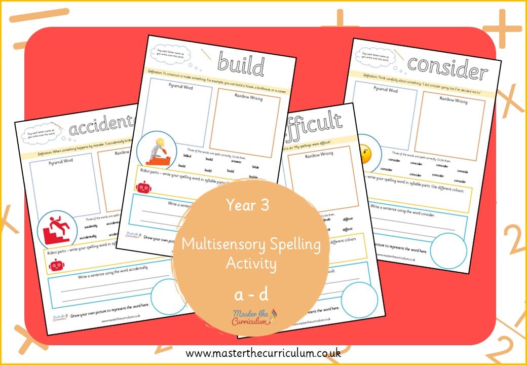 Cover of Multisensory Spelling Activity – a – d