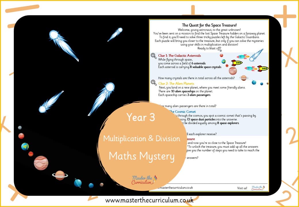 Cover of Multiplication and Division – Maths Mystery!