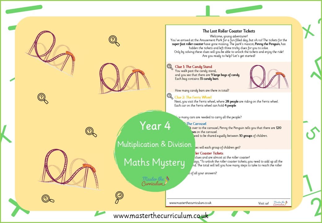 Cover of Multiplication and Division – Maths Mystery!