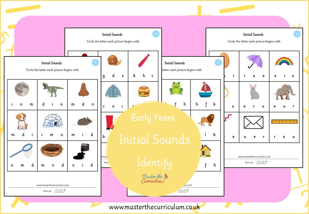 Cover of Initial Sounds – Identify