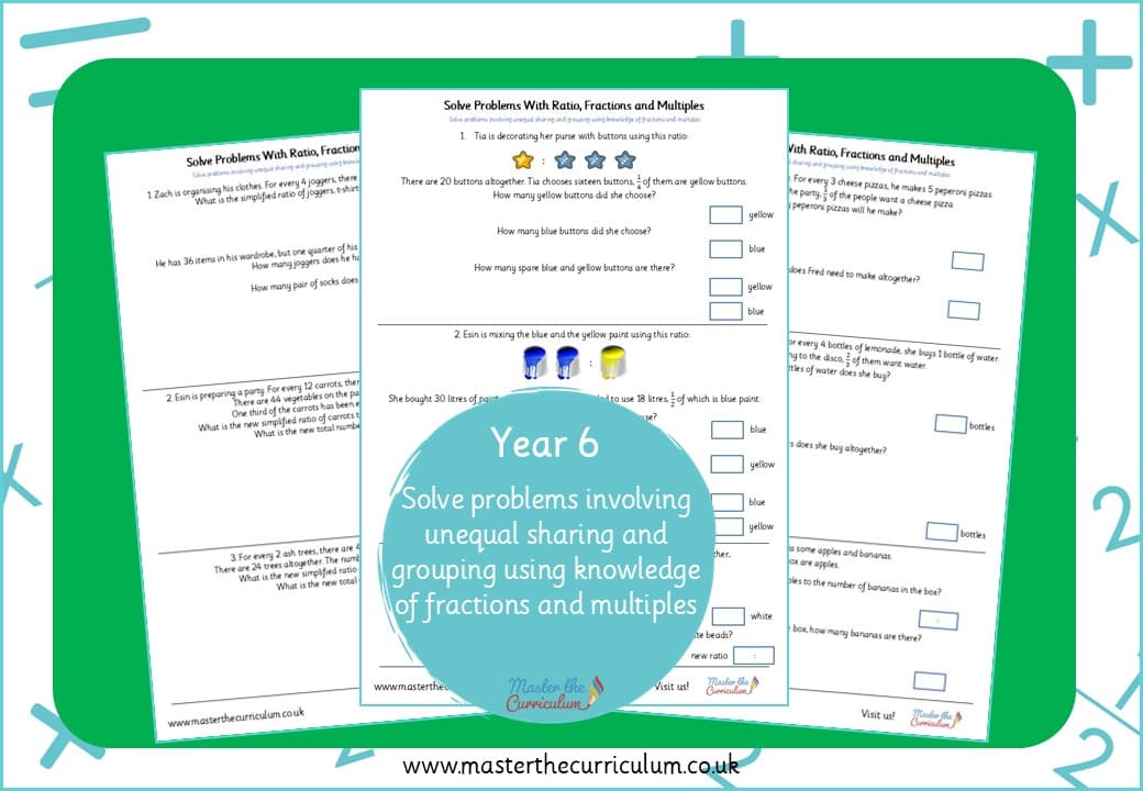 Cover of Solve Problems with Unequal Sharing and Grouping