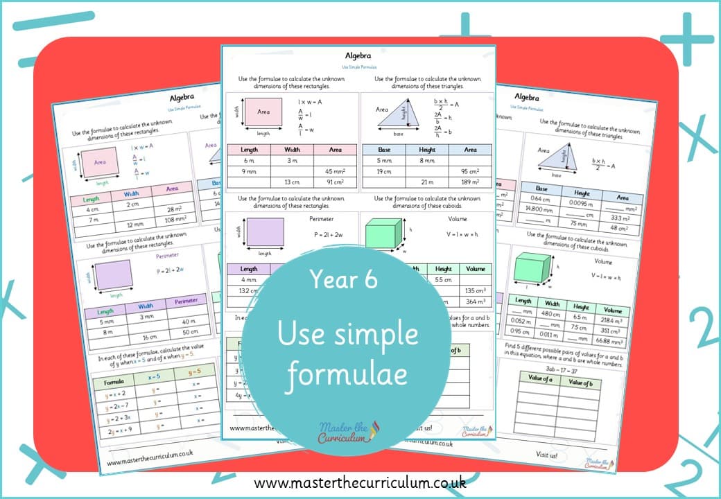 Cover of Use Simple Formulae