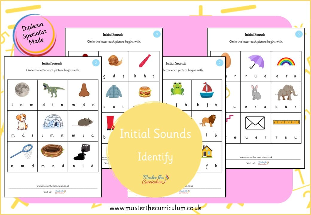 Cover of Initial Sounds – Identify