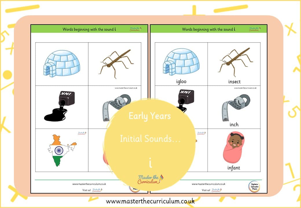 Cover of Words beginning with the sound ‘i’