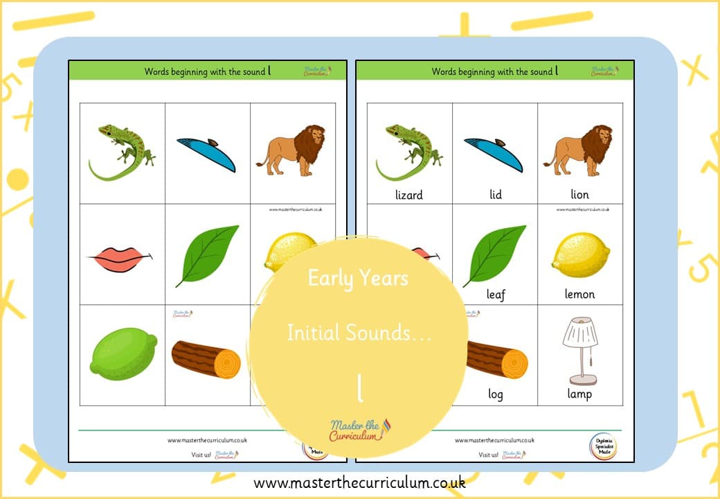 Cover of Words beginning with the sound ‘l’