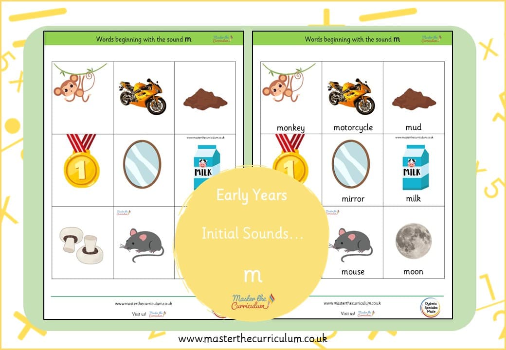 Cover of Words beginning with the sound ‘m’