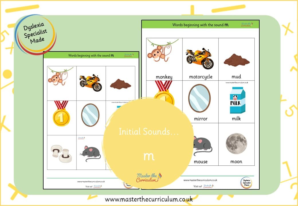 Cover of Words beginning with the sound ‘m’