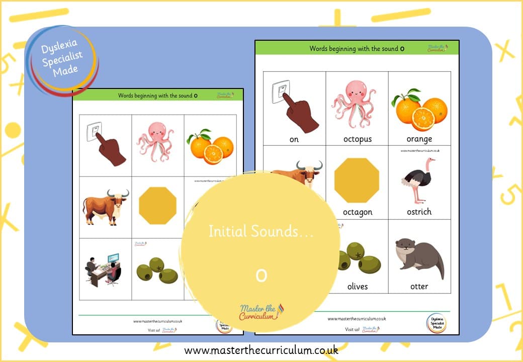 Cover of Words beginning with the sound ‘o’