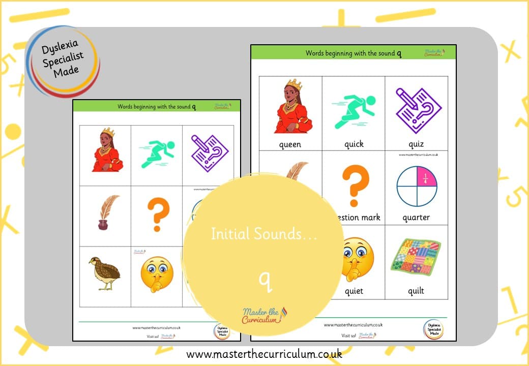 Cover of Words beginning with the sound ‘q’