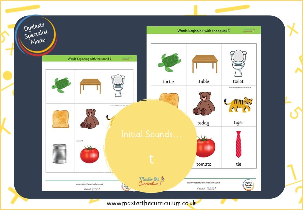 Cover of Words beginning with the sound ‘t’