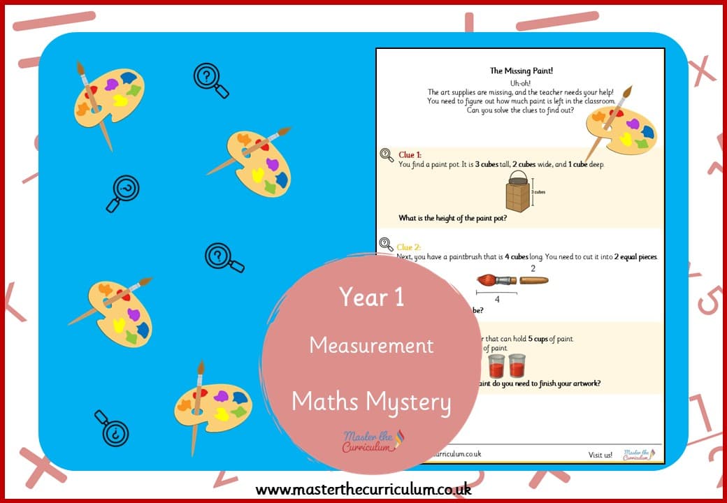Cover of Measurement – Maths Mystery!