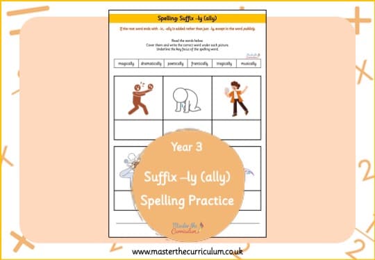 Cover of -ly Spelling Practice (ally)
