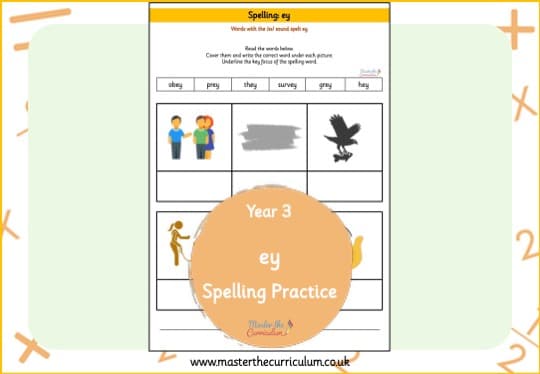 Cover of ey – Spelling Practice